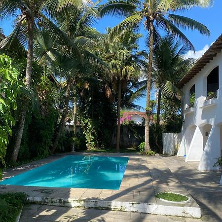 Casarao No Guaruja Com Piscina Villa Bagian luar foto