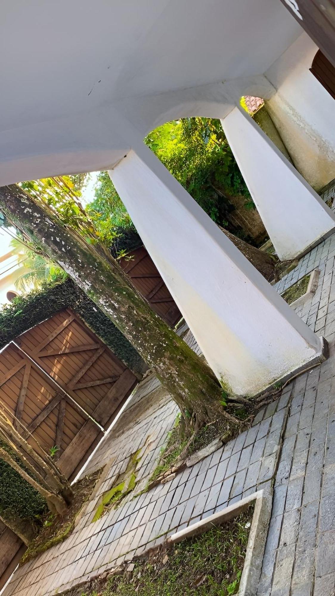 Casarao No Guaruja Com Piscina Villa Bagian luar foto