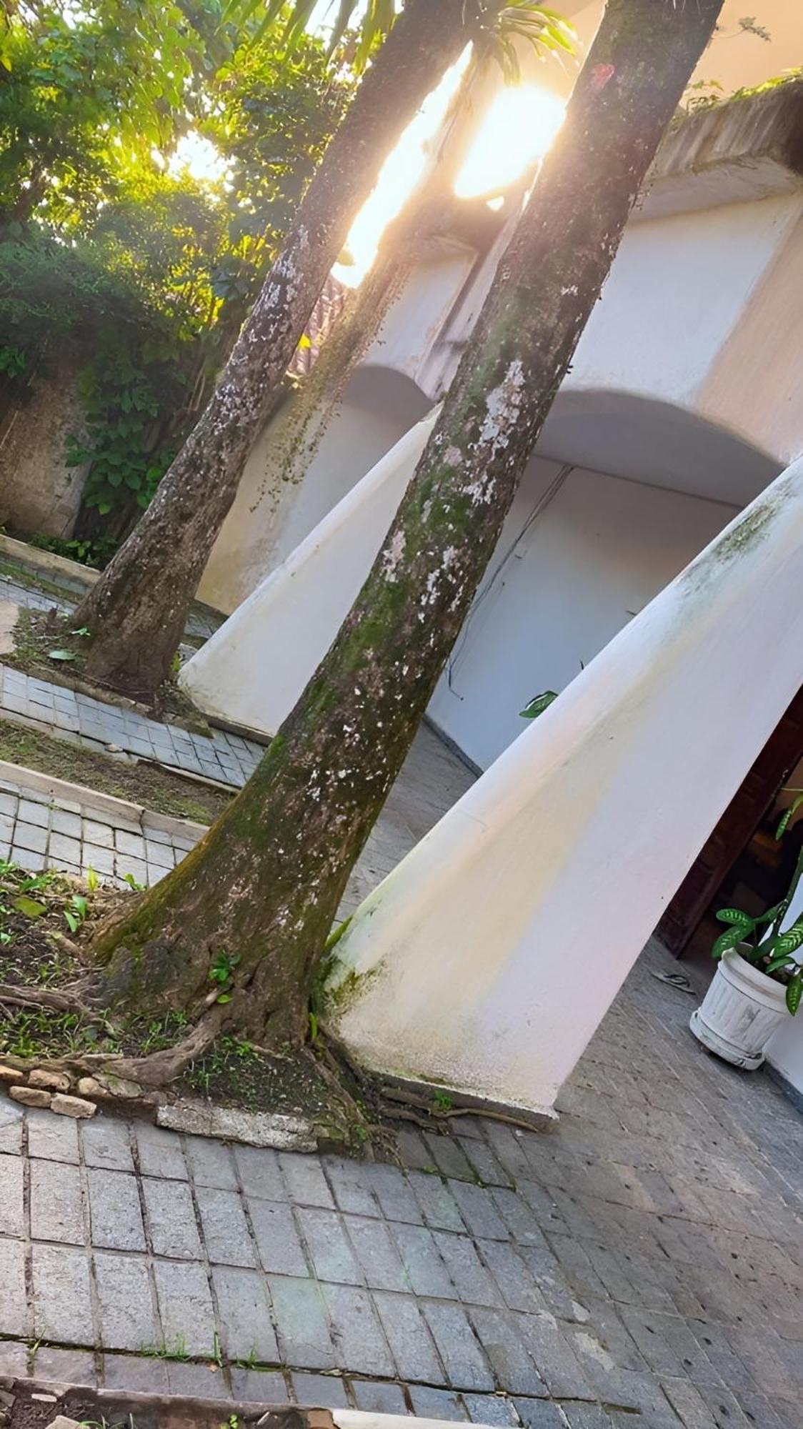 Casarao No Guaruja Com Piscina Villa Bagian luar foto