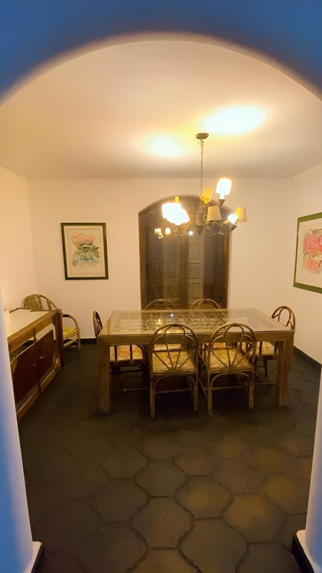 Casarao No Guaruja Com Piscina Villa Bagian luar foto
