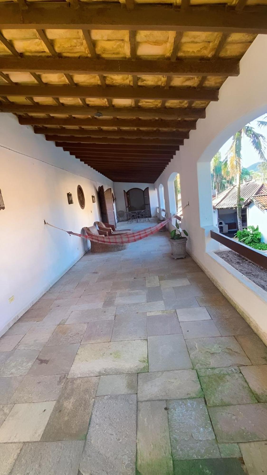 Casarao No Guaruja Com Piscina Villa Bagian luar foto