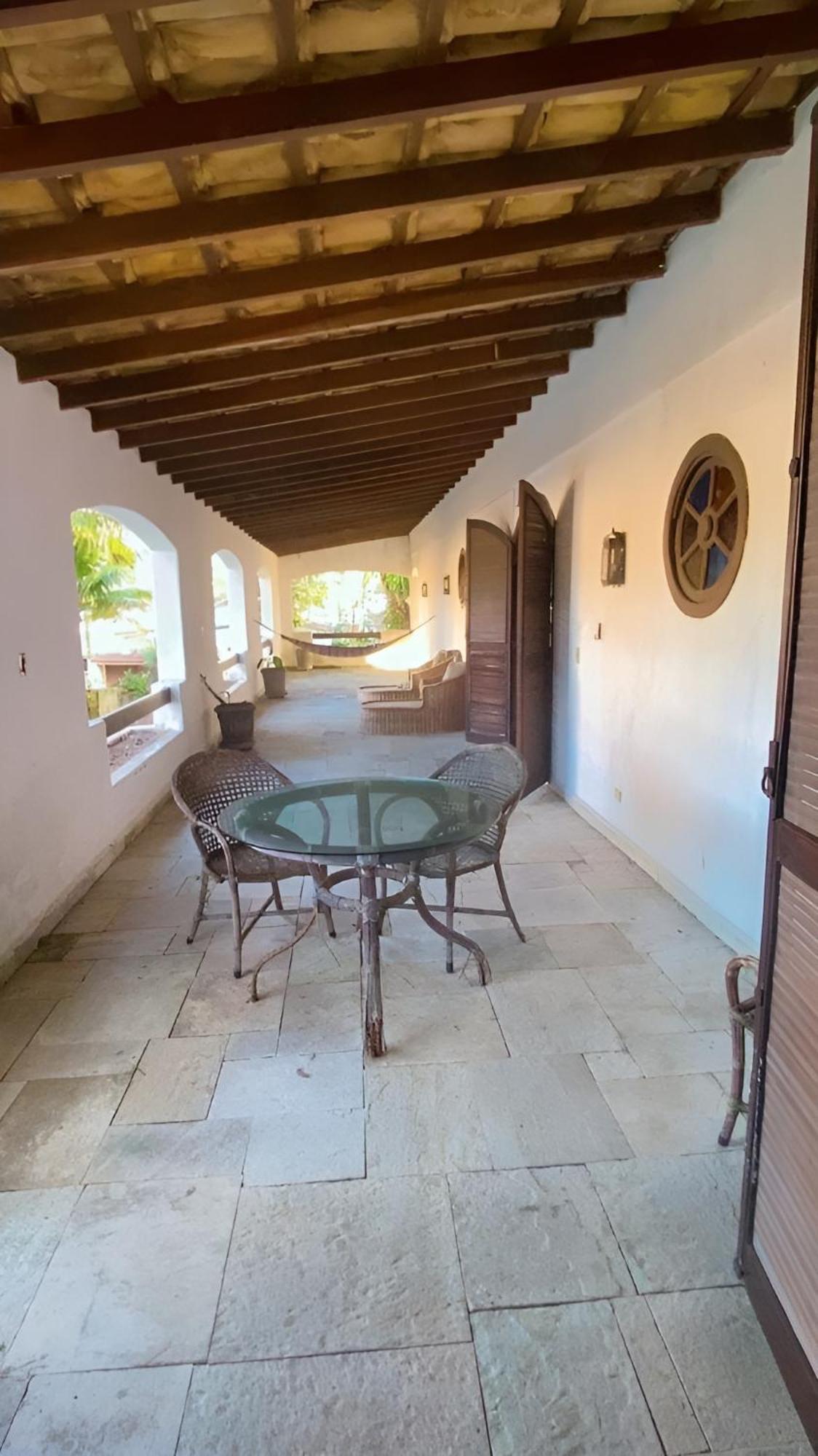 Casarao No Guaruja Com Piscina Villa Bagian luar foto