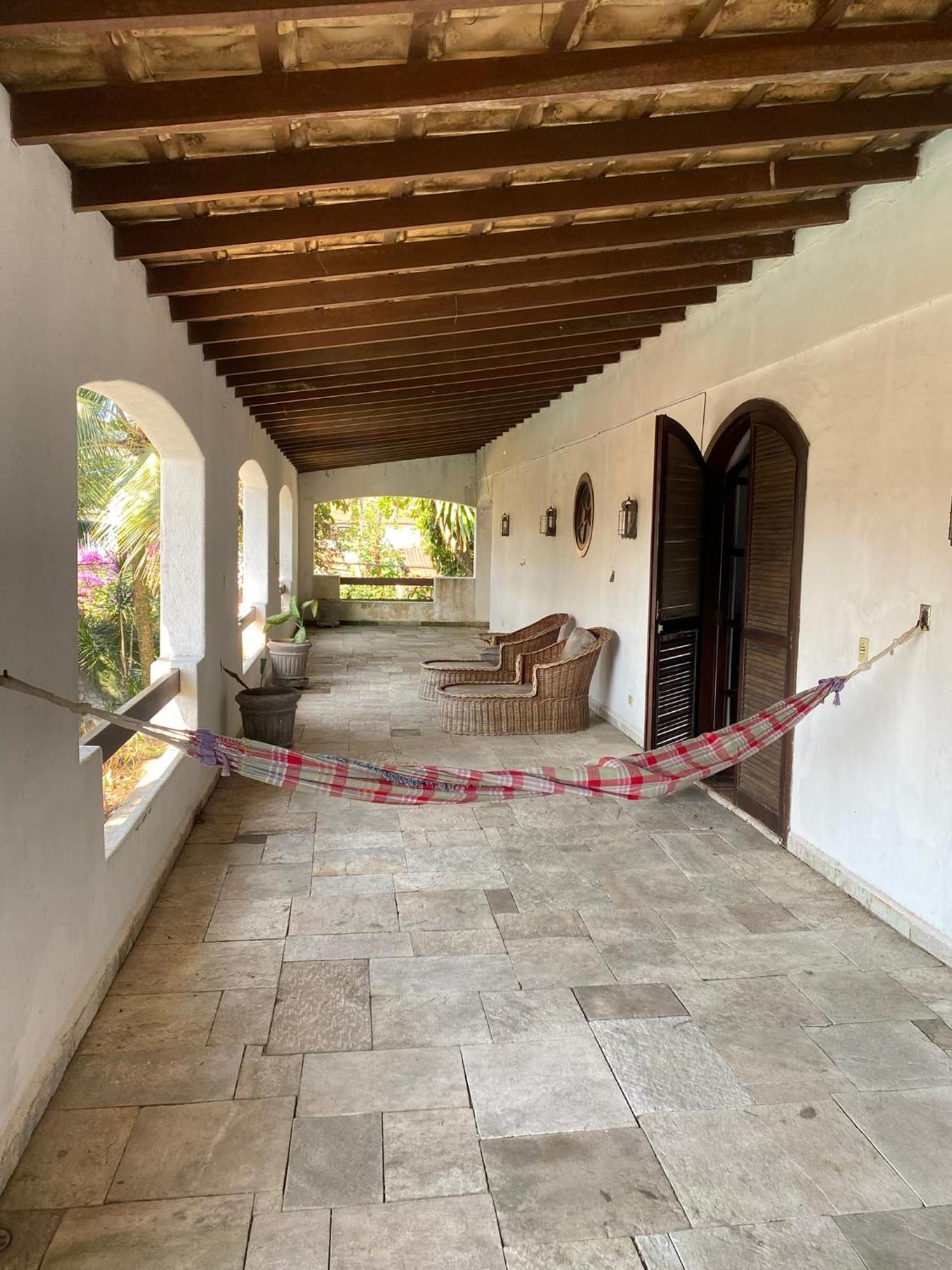 Casarao No Guaruja Com Piscina Villa Bagian luar foto