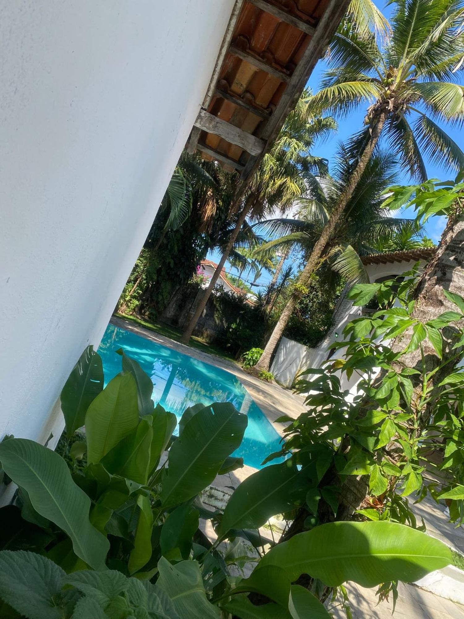 Casarao No Guaruja Com Piscina Villa Bagian luar foto