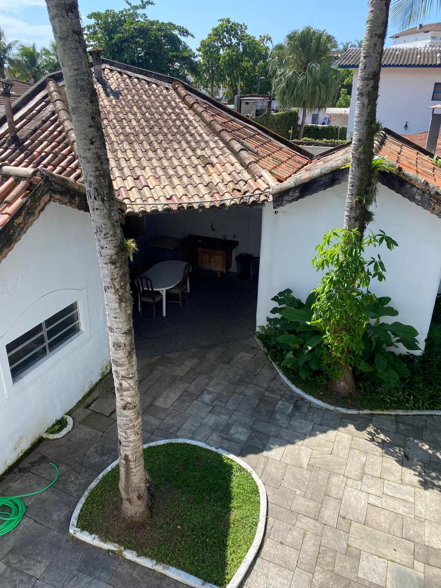 Casarao No Guaruja Com Piscina Villa Bagian luar foto